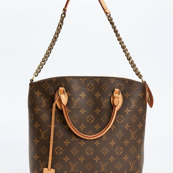 New!! Louis Vuitton Monogram Lockit Chain MM Tote Bag - Picture 12 of 12